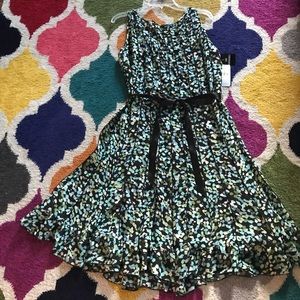 Sandra Darren 16 2 layer dress princess seams nwt